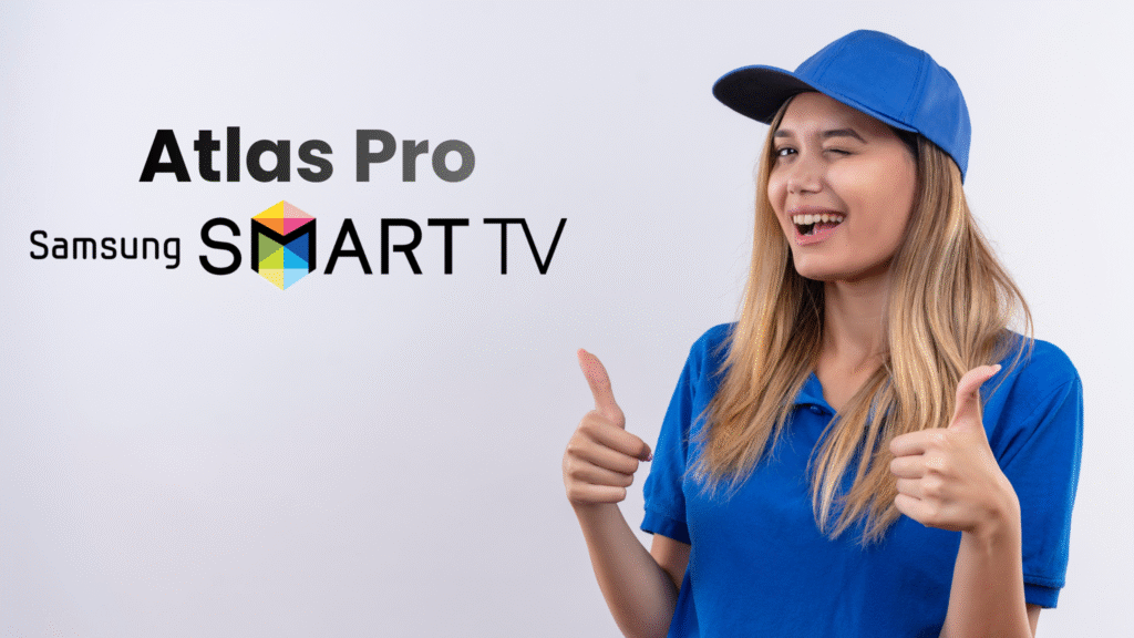 Atlas Pro ONTV sur TV Samsung